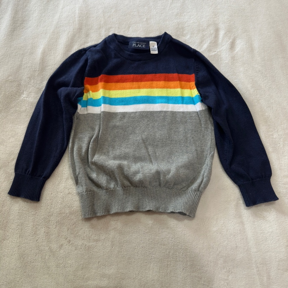 The Children's Place Colorful Striped Sweater